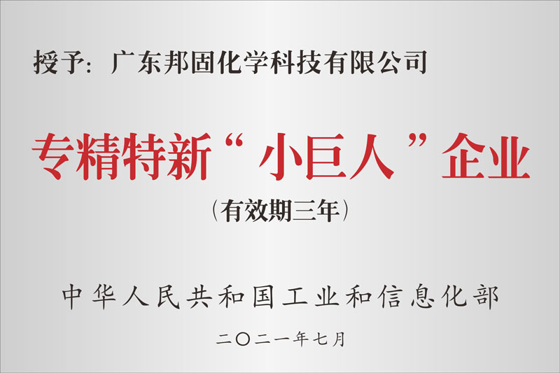 專精特新小巨人企業（國家級）